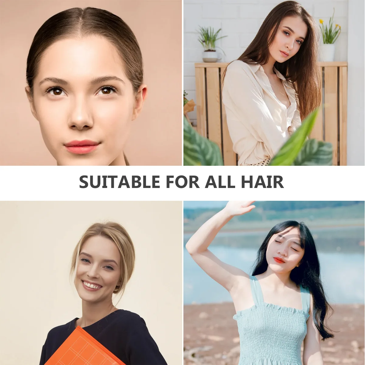 

12 шт. простые пластиковые ленты для волос женские прочные жесткие пластиковые повязки на голову простые шикарные аксессуары для волос зубчатый обруч для волос