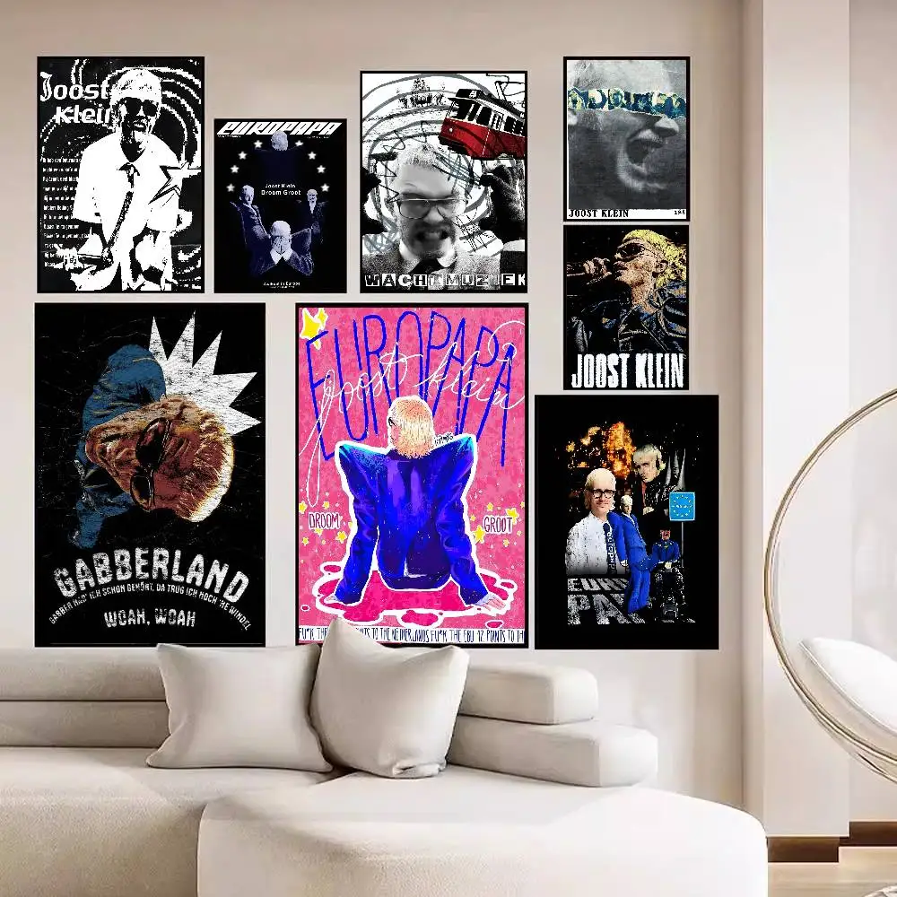 

J-Joost K-Klein Singer DIY Sticky Poster Vintage Room Bar Cafe Decor Home Decor