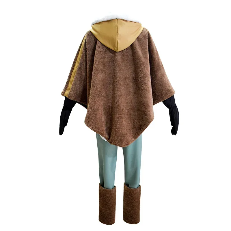 Anime para sua eternidade fushi cosplay traje com capuz casaco calças roupas halloween carnaval terno perucas xsss85