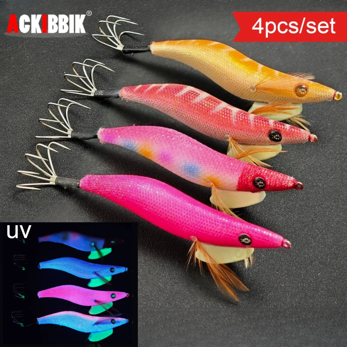 4-iscas-artificiais-de-camarao-de-14cm-luminosas-de-madeira-para-pesca-em-Agua-salgada-jig-refletivo-para-lula-acessorios-de-pesca-senuelos