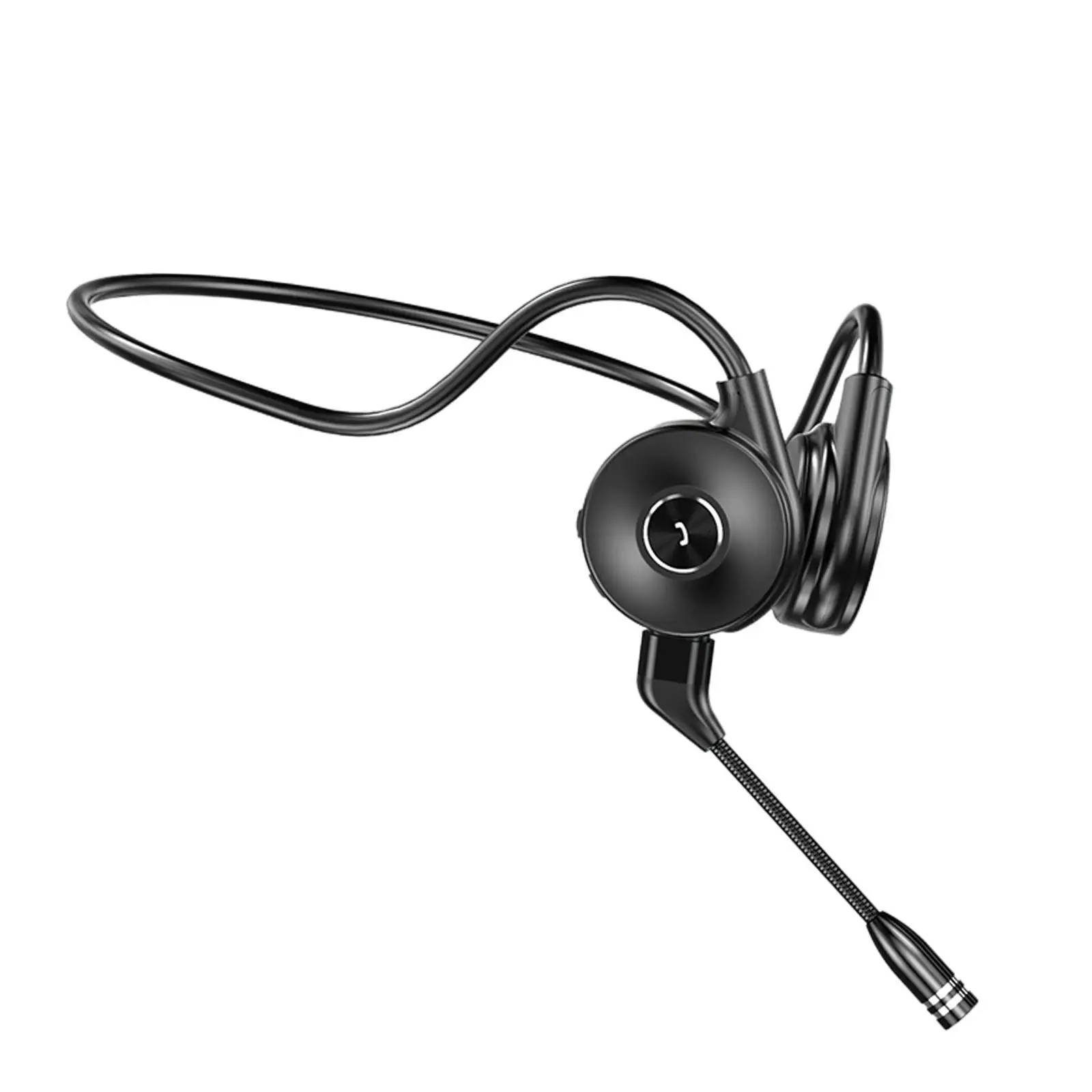 Bone Conduction Headphones with Mic for Running Driving Low Latency