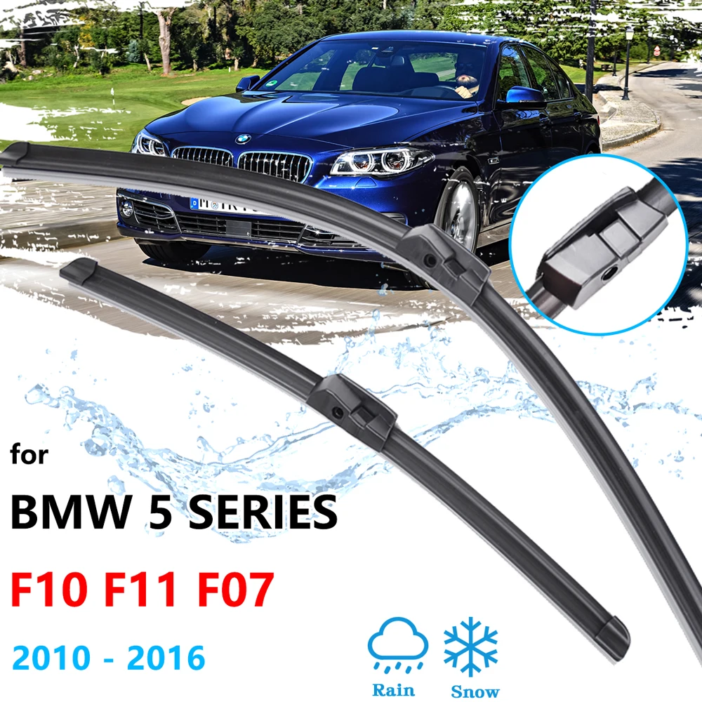 Для BMW 5 серии F10 F11 F07 2010 ~ 2016 передние зимние щетки стеклоочистителя резак для очистки окон ветровое стекло автомобильные аксессуары