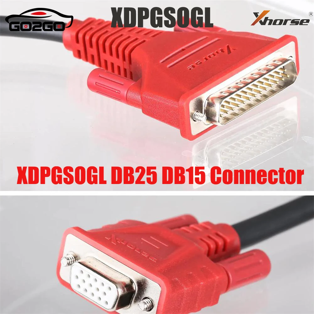 Xhorse XDPGSOGL DB25 DB15 Connector Cable work with VVDI Prog and Solder Free Adapters