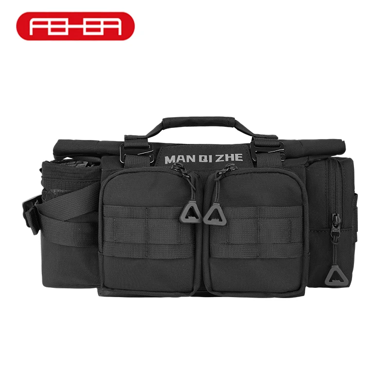 

FEHER MQZ Series Motorcycle Waist Bag Square Multipurpose Waist Bag Four Seasons Waterproof Oxford Cloth Material Travel Bag