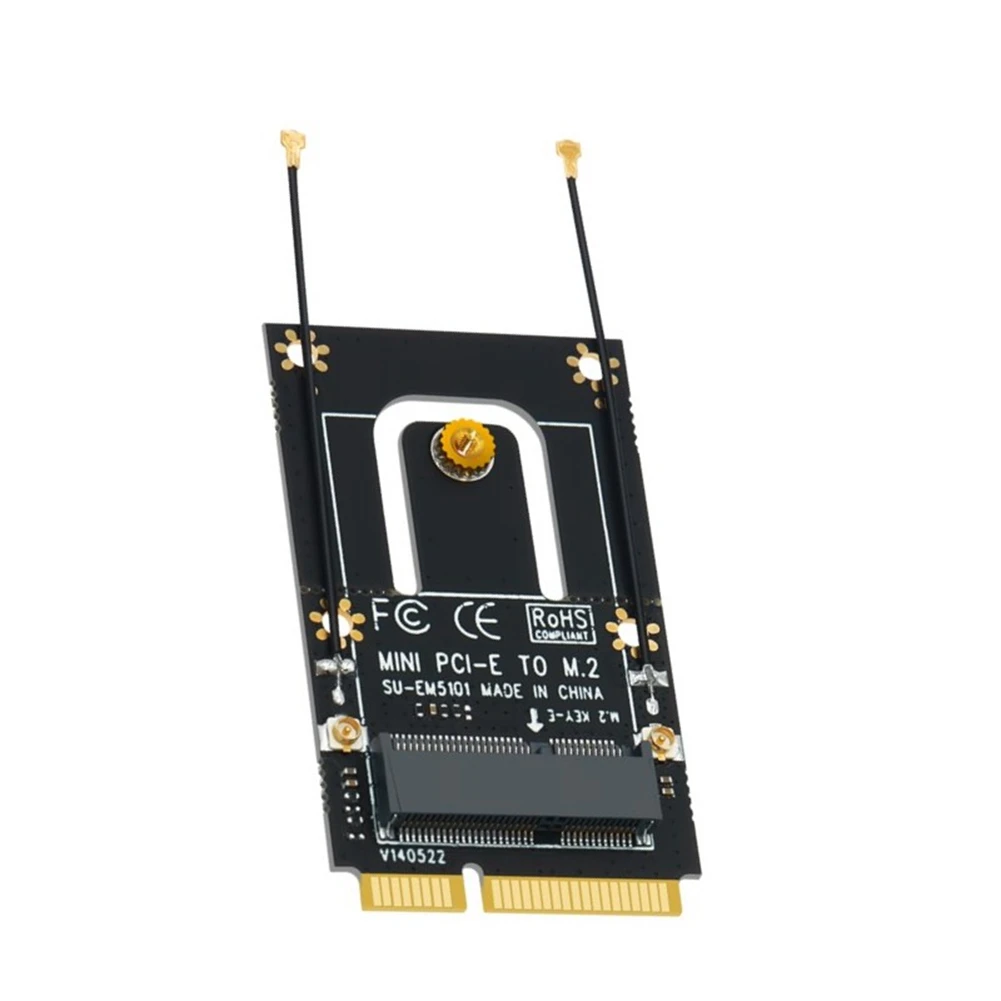 ABEP-M.2 NGFF To Mini PCI-E Adapter Converter Expansion Card M2 Key NGFF E Interface for M2 Wireless Bluetooth WiFi Module