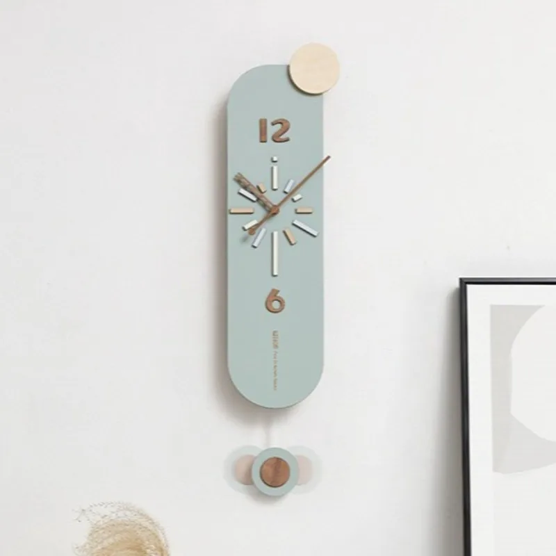 Stylish Wall Clock Home Design Wall Clocks Living Room Modern Minimalist Clocks Creativity Restaurant Decoration Timepiece