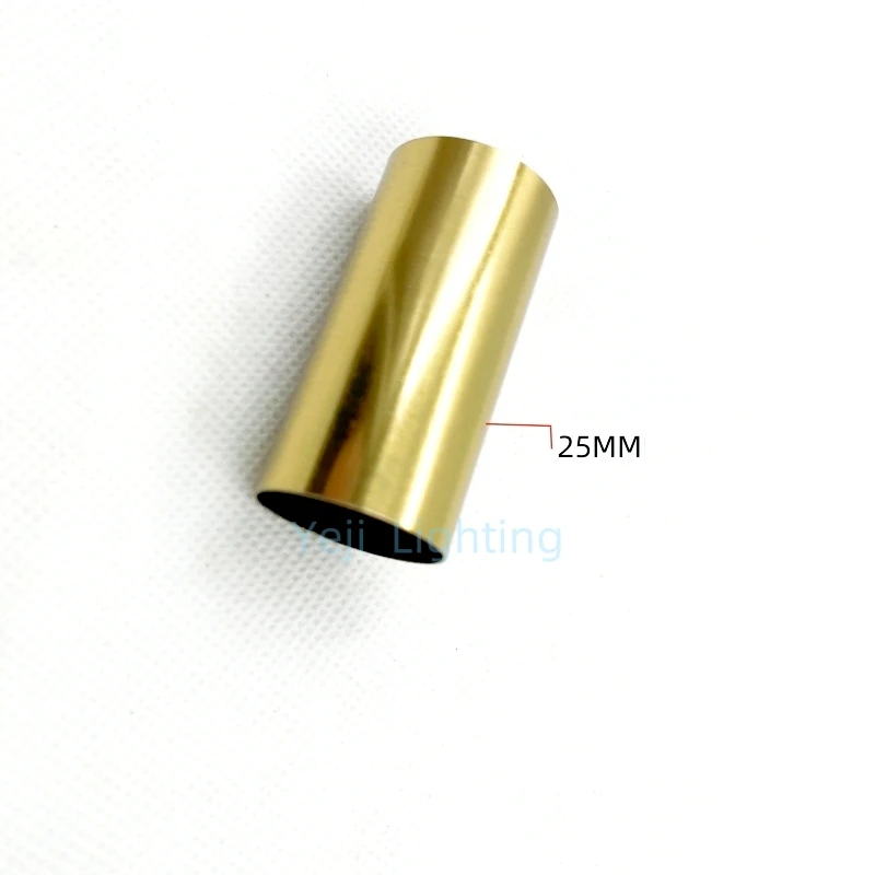 M25 Dekoration Gehäuse Rohr M19 Verbindung Gerade Rohr M16 Wand Lampe Rohr für Led Kristall Kronleuchter 13mm Anhänger licht Rohr