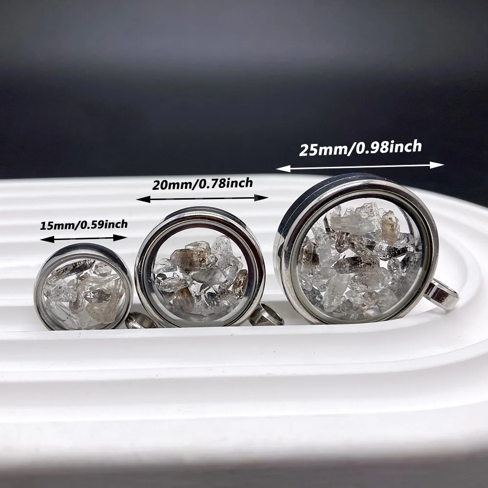 1 Stück seltener natürlicher Pakisten-Herkimer-Diamant, roher Kristall, Energie, echter Edelstein für DIY-Geschenkheilung – Detail 2