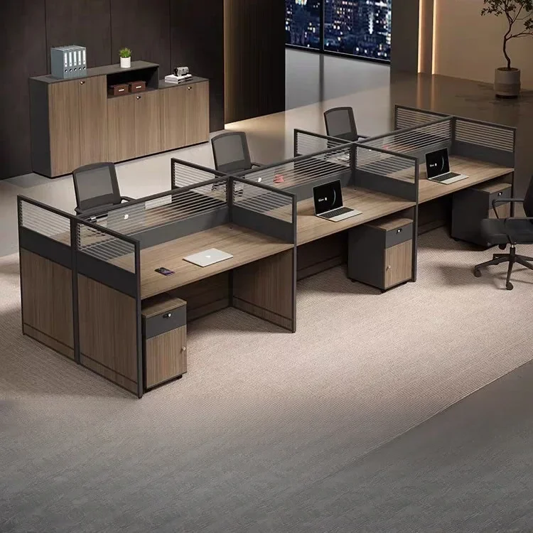 PYH staff office desk and chair combination staff position office screen position work station multi-person