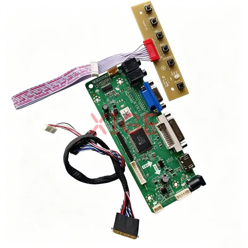 

Controller Board Fit N134B6 LP145WH1 LTN160AT06 LTN145AT01 40 Pin LVDS Laptops Display Screen 1366*768 1366x768 HDMI+DVI+VGA Kit