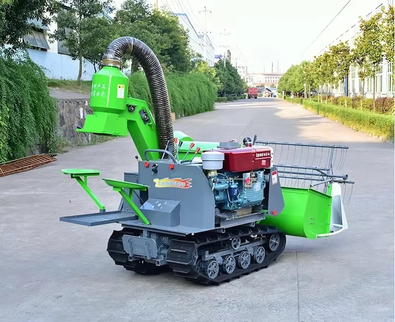 Energy Saving Mini Reaper Harvester Machine for Paddy Rice & Wheat Rubber Product Cutting Machinery