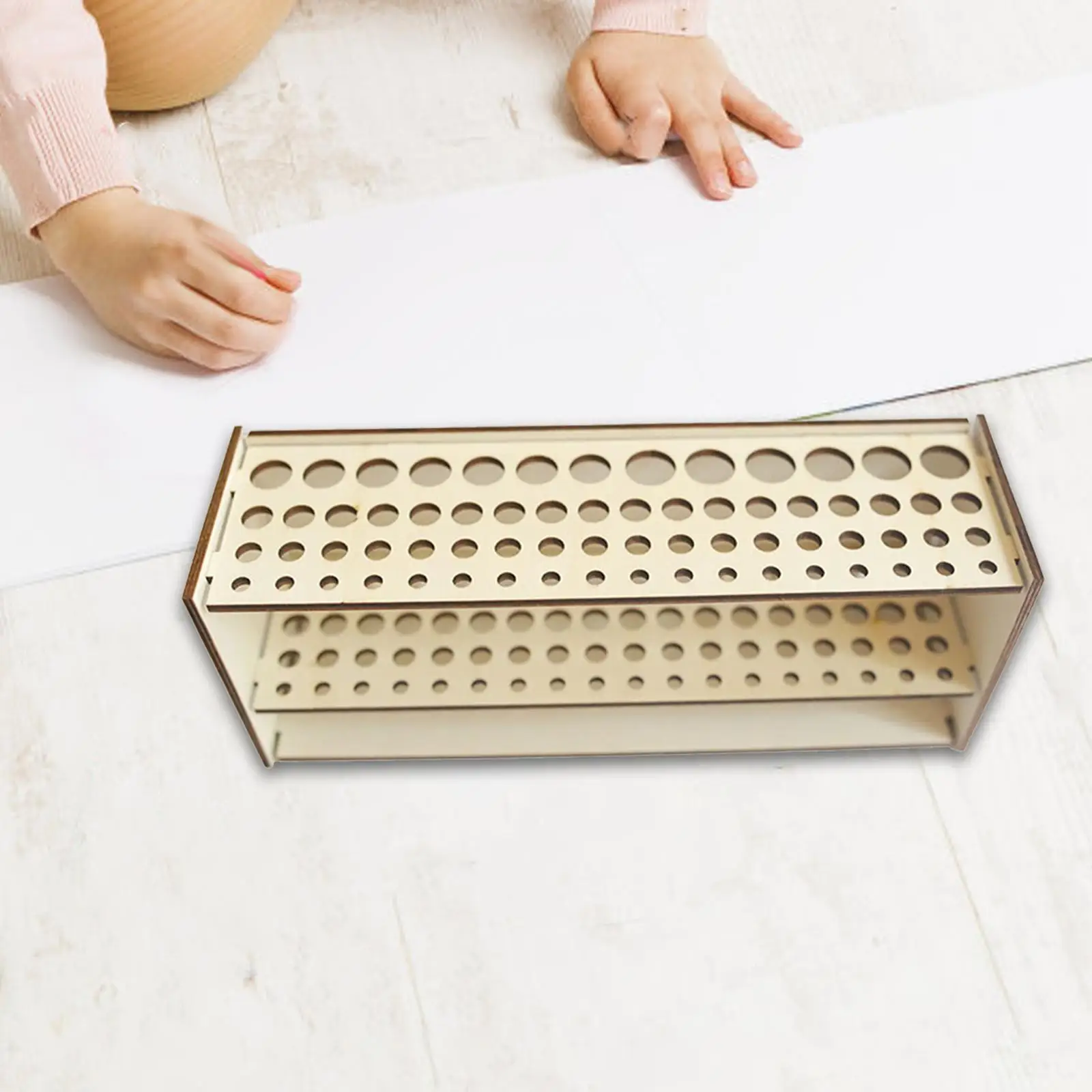 Держатель для кистей, держатель для ручек, домашний декор, Настольная организация, органайзер для художественных кистей для гостиной