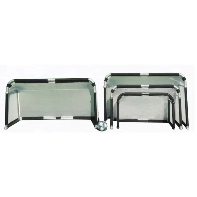 1 tragbares Fußballtor mit Aluminiumrohr und Fußballnetz, Trainingsausrüstung, Fußballtor für Kinder im Freien, 2025