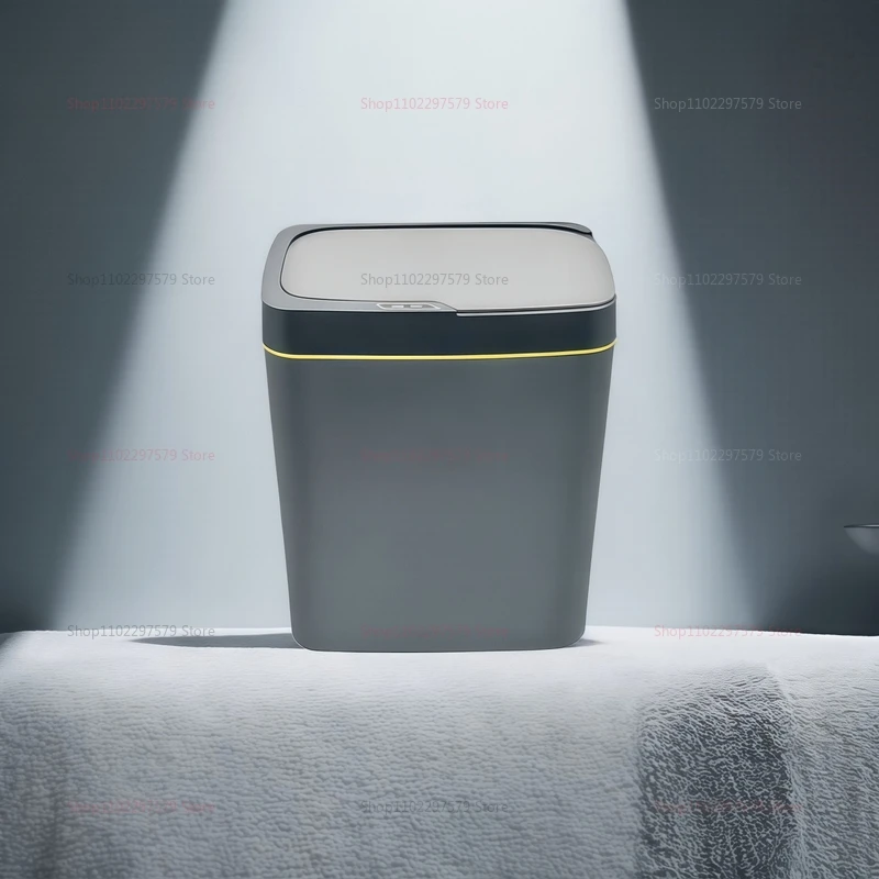 15L Touchless سلة المهملات الذكية مقاوم للماء الاستشعار سلة المهملات التلقائي المطبخ الحمام غرفة نوم سلة المهملات الحديثة الاستشعار سلة المهملات