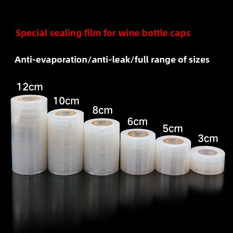 Stretch Wrap Film Bottle Sealing for Old Wine Vessel Anti-Leakage Wrapping Stretchable Outer Packaging Tape Chinese Brand