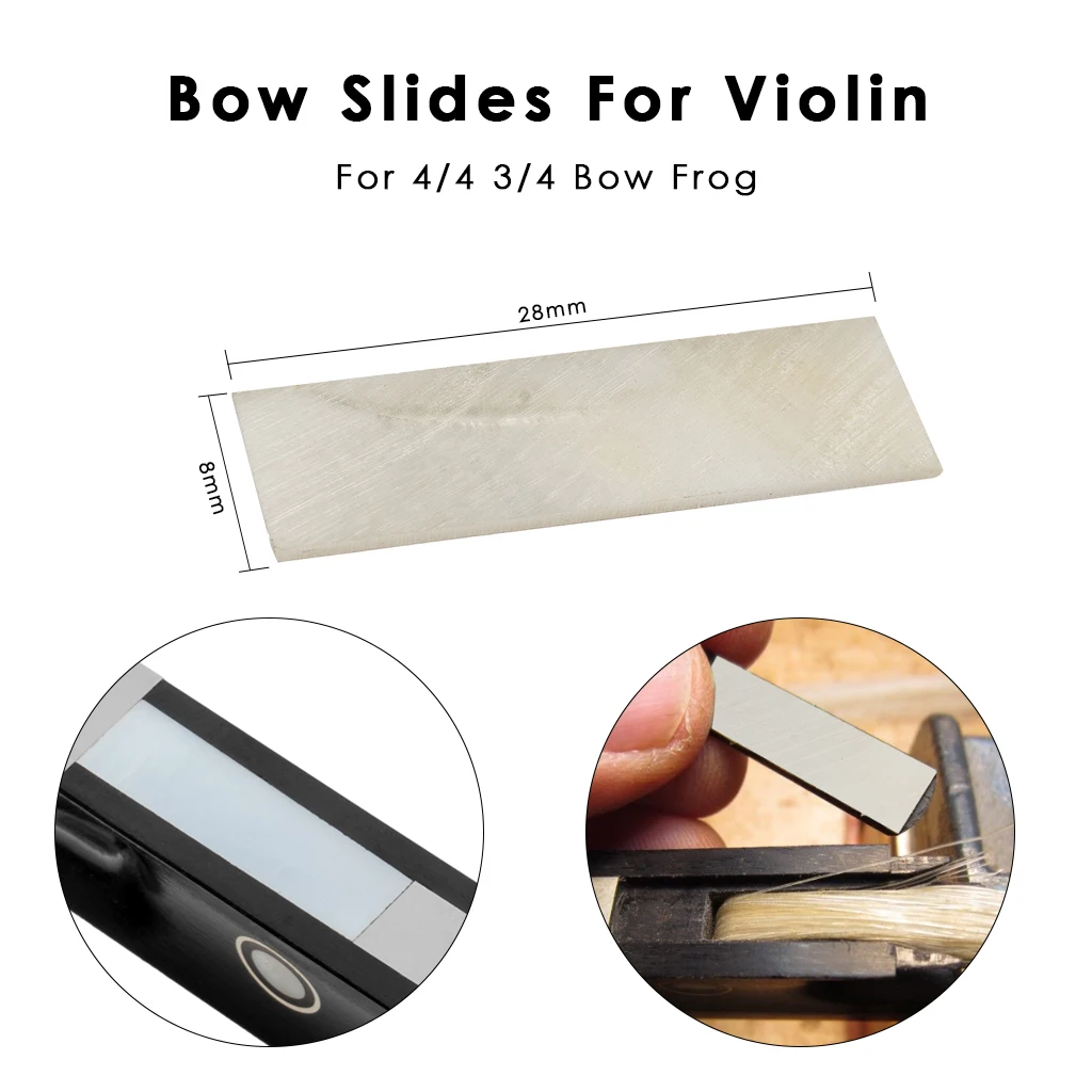 LOOK 10PCS Violin Fiddle Bow Arcos Frog Slide MOP Pearl Violino Bow Makers Luthiers Viola Bows Repair Workshop Parts