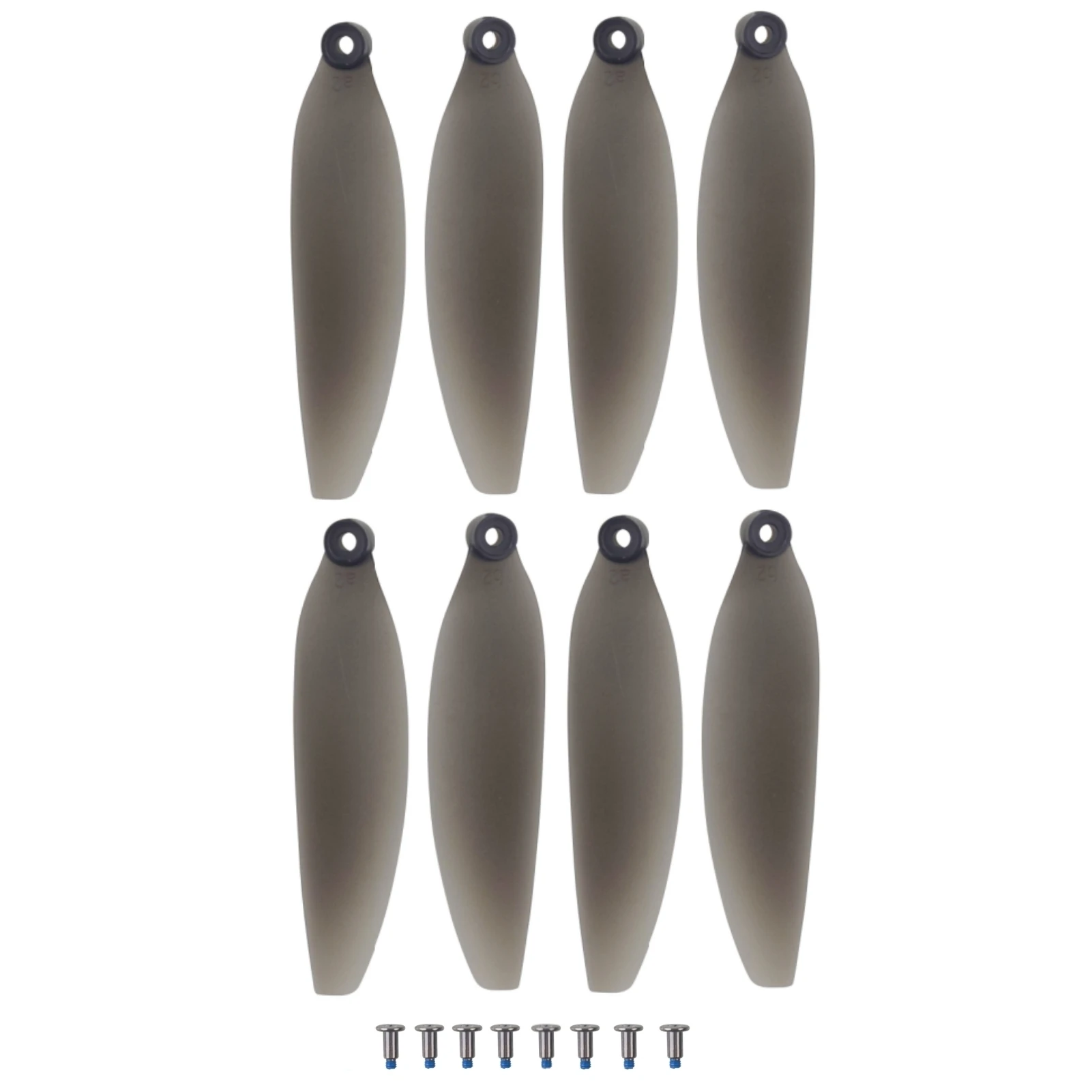 S2S 브러시리스 장애물 회피 드론, RC 쿼드콥터 예비 블레이드용 8PCS 프로펠러