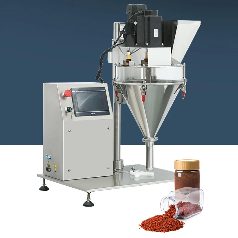FT-100 آلة تعبئة أكياس مسحوق الحليب الصغيرة والمريحة لسطح المكتب 1-10 جرام/10-30 جرام/30-100 جرام/100-500 جرام