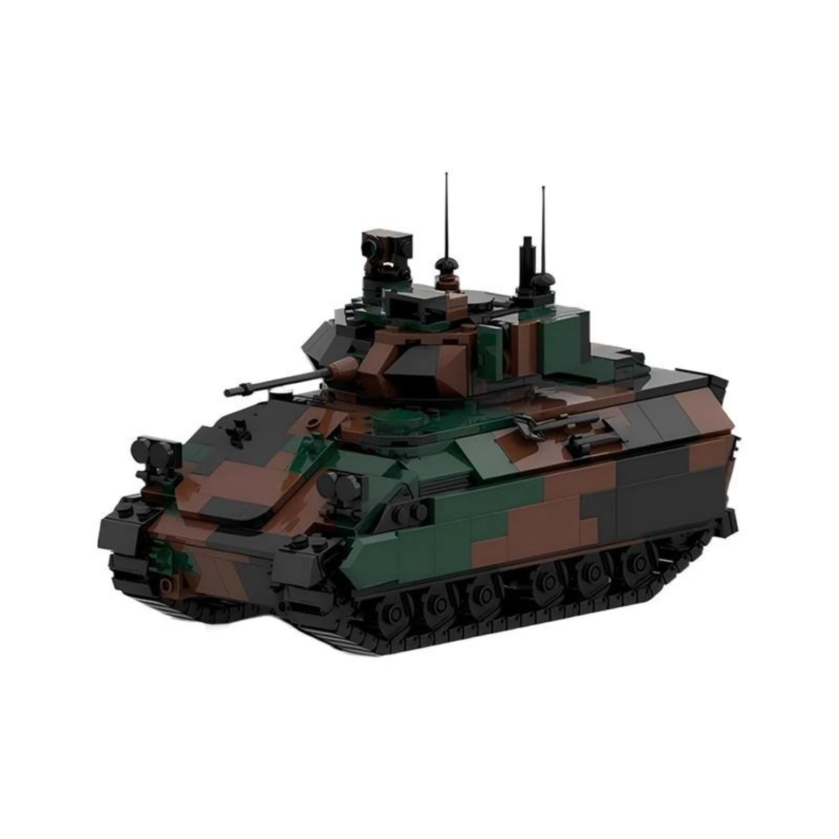 MOC Serie Militare Tracked Veicolo Da Ricognizione Blindato Building Blocks Set M3A3 Bradley Modello di Carro Armato Giocattoli del Ragazzo Regalo Di Compleanno
