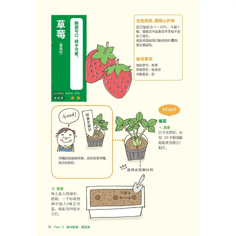 Growing vegetables on the balcony Plant and flower books Family flower and vegetable garden green vegetable planting technology