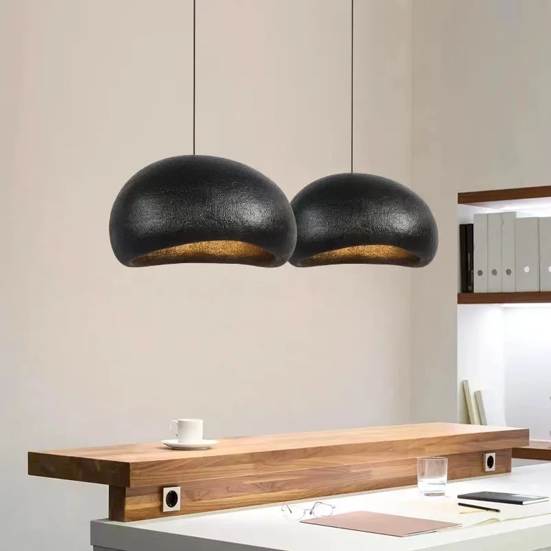 Nordic Wabi Sabi restaurant pendant light LED E27 pendant light bedroom bar restaurant modern pendant light decoration fixtures