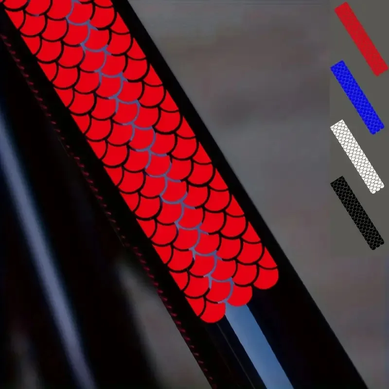 2A vivid dragon scale bicycle/Motorcycle Sticker - Waterproof and Scratch-resistant Stickers