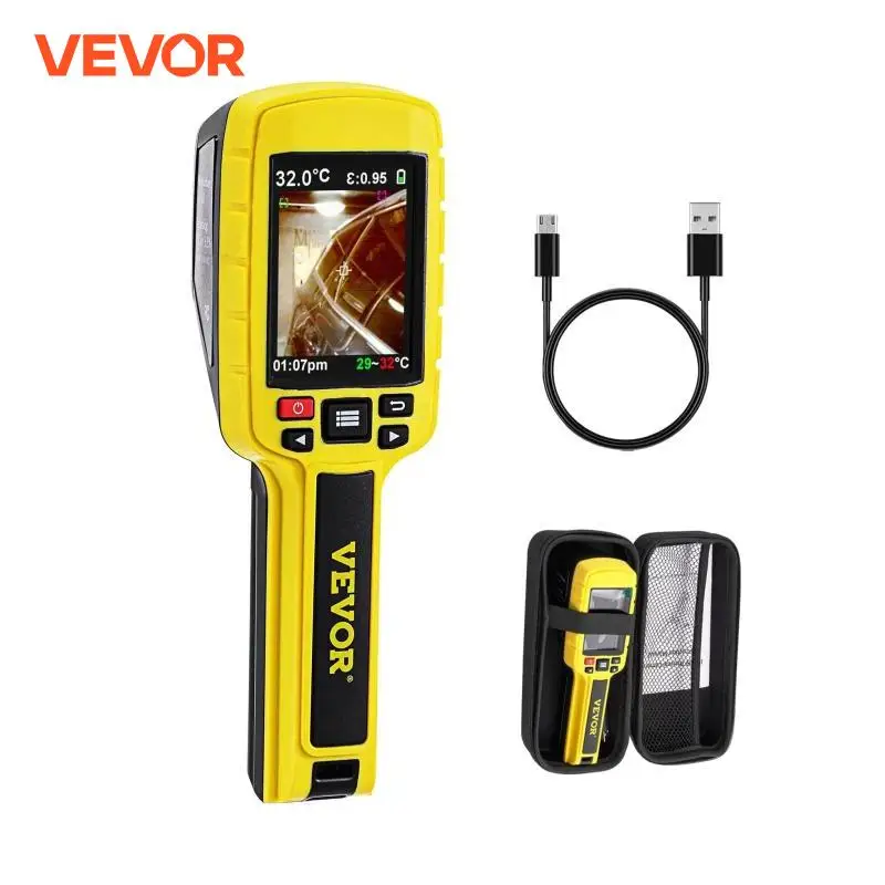 VEVOR Thermal Imaging Camera Resolution Infrared Camera with Color Display Screen for HVAC Electrical System Detection Repair