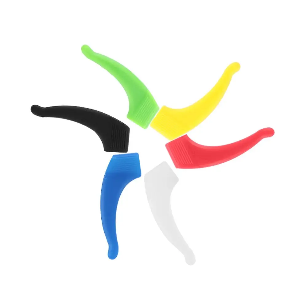 Ganchos antideslizantes de silicona para las orejas, soporte para gafas, gafas de sol, accesorios para gafas deportivas al aire libre