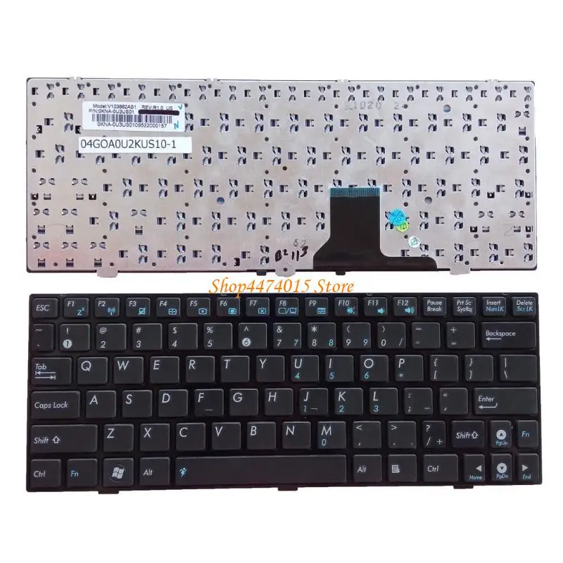 لوحة مفاتيح K1AA New US لـ EEE PC EPC1000PEB English Laptop Baroards استبدال