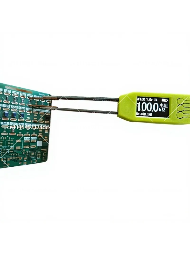 Digital Bridge Tweezers Handheld Capacitance Resistance Inductance Meter Tester for SMD Components