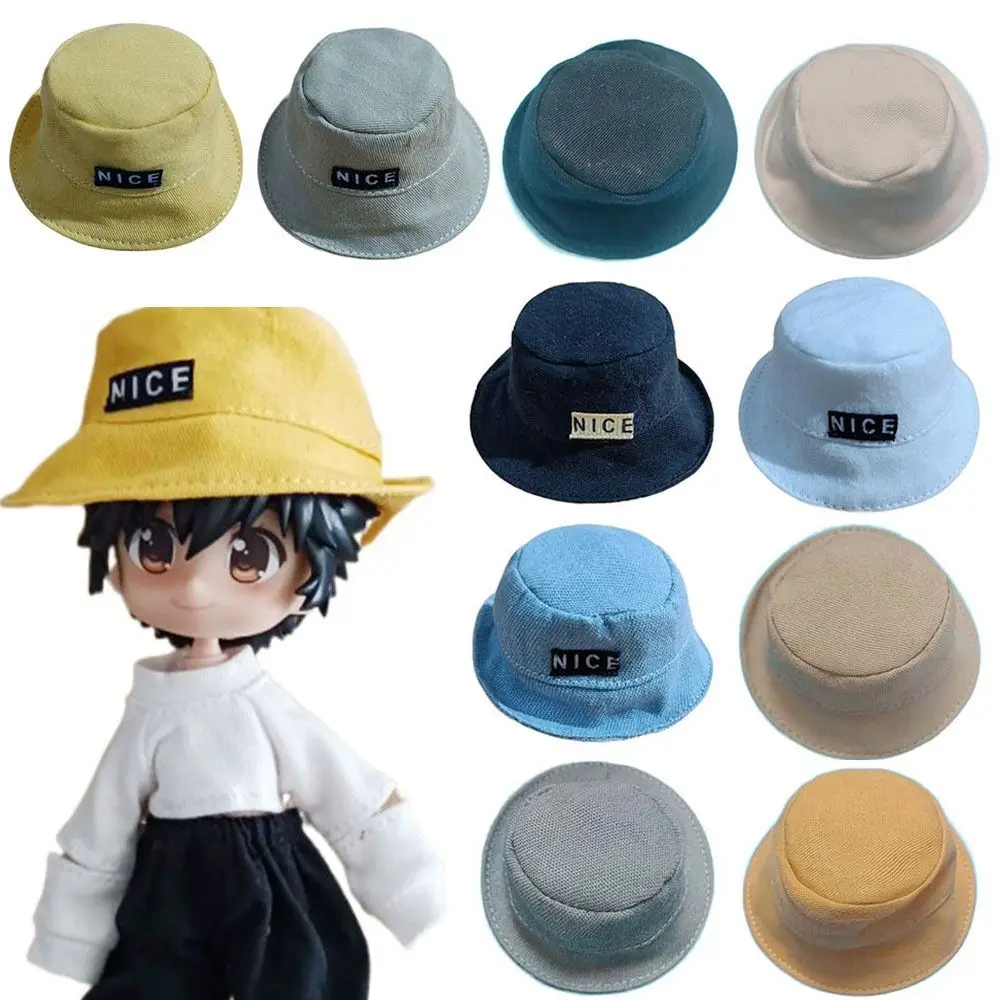 أفخم دمية رئيس ل 1/12BJD دمى دمية صياد قبعة دمية قبعة بيسبول قبعات الموضة الحيوان قبعة عادية أفخم دمية قبعة