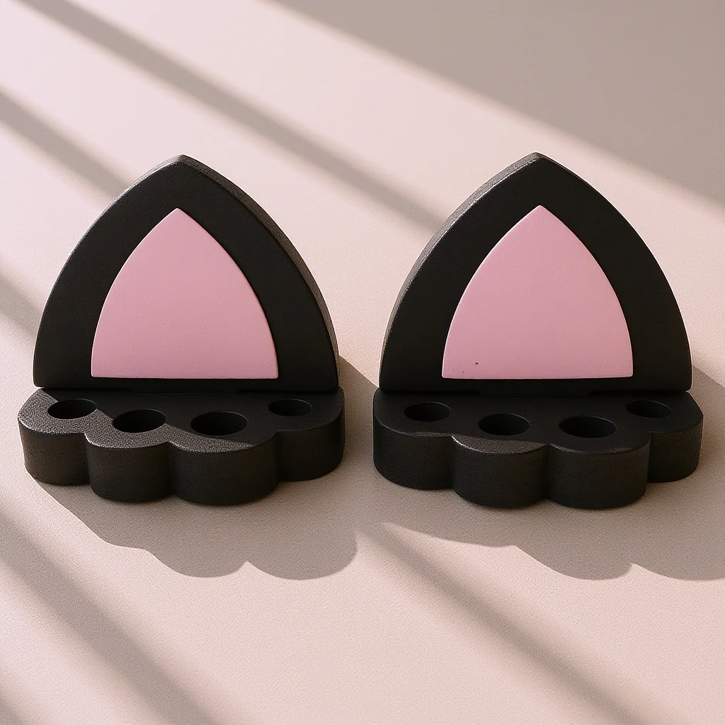 

1Pair Cute 3D Cat Ear Car Decoration Exterior Roof Styling Accessories Unique Car Body Appearance Upgrade Cute Ear Decoration