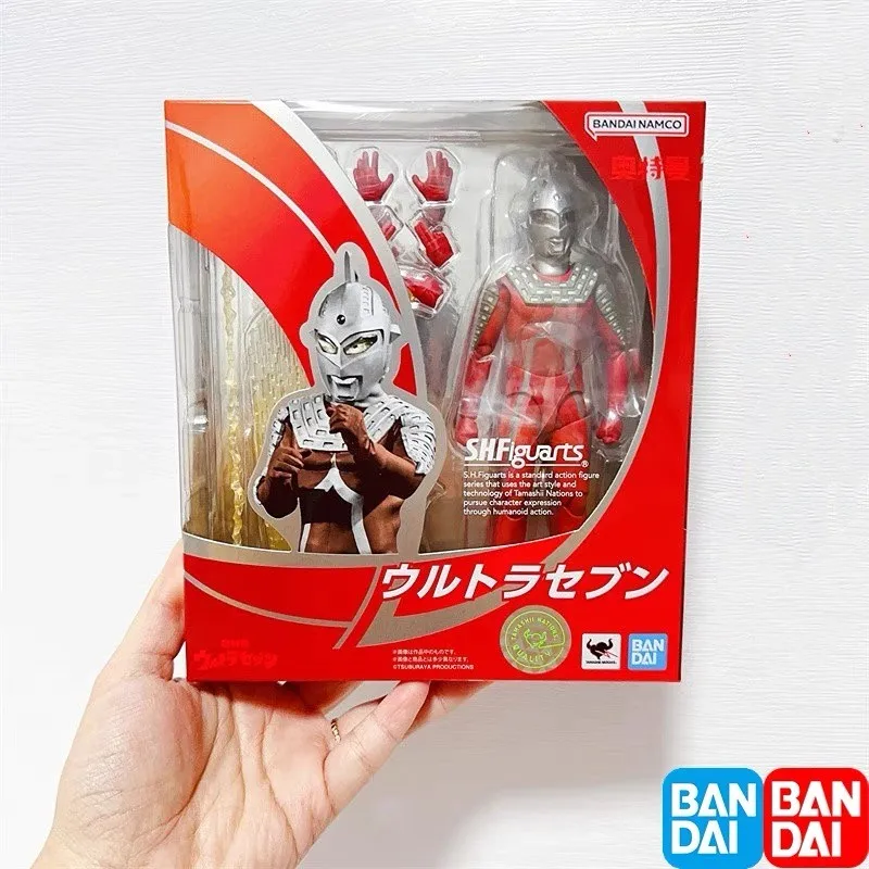 

New Original Bandai Spirits S.h.figuarts Shf Ultra Seven Ultraman Anime Figure Model Collecile Action Toys Gifts In Stock