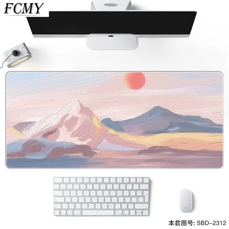 

New Imaginative Mouse Pad High Quality Landscape Painting with Game Mouse Pad Hanging High Quality Creative Best-Selling Mat