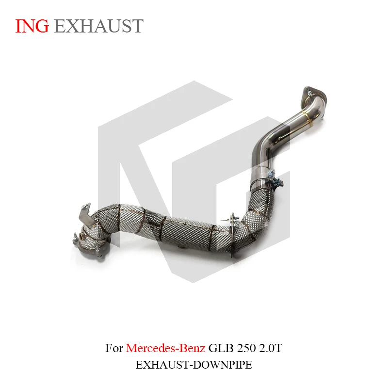 

ING Catless Downpipe for Mercedes BENZ GLB 250 2.0T Engine Modification Up Header Power Nozzle Performance Front Tube Exhaust