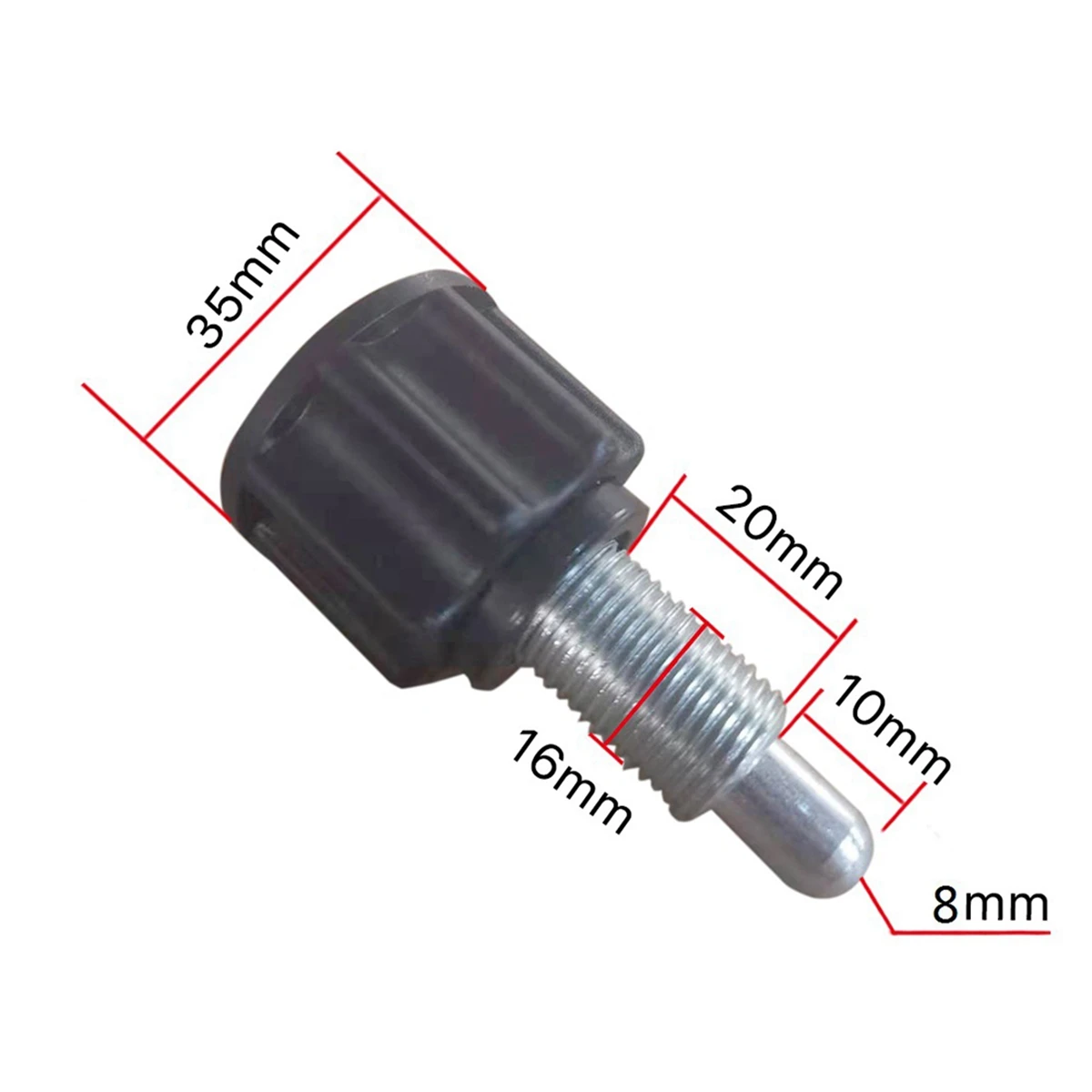 

B44C10Pcs Spinning Bike Pull Pin Spring Knob Replacement Parts for Fitness Equipment Pin Spinning Bike