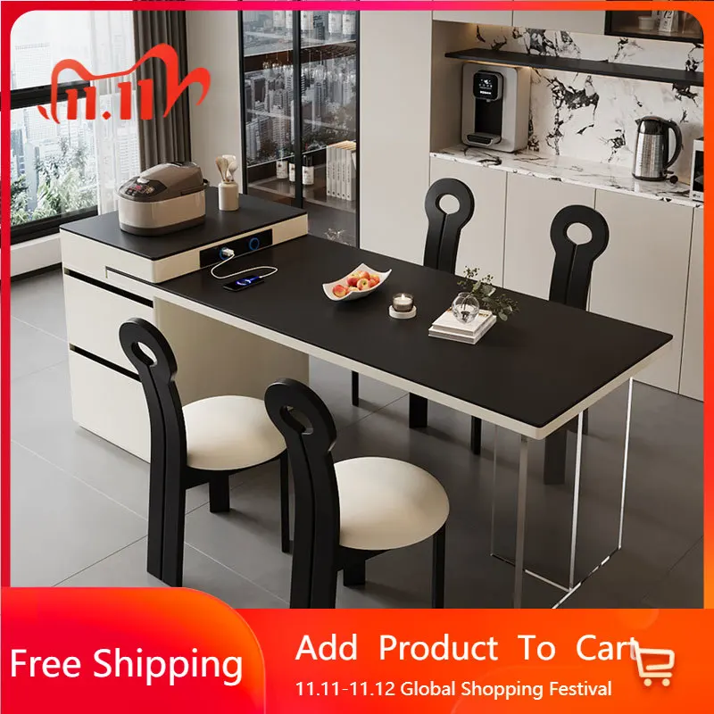 

Restaurant Unique Dining Table Waterproof Modern Restaurant Tables Conference Living Room Salon European Mesa Unique Furniture