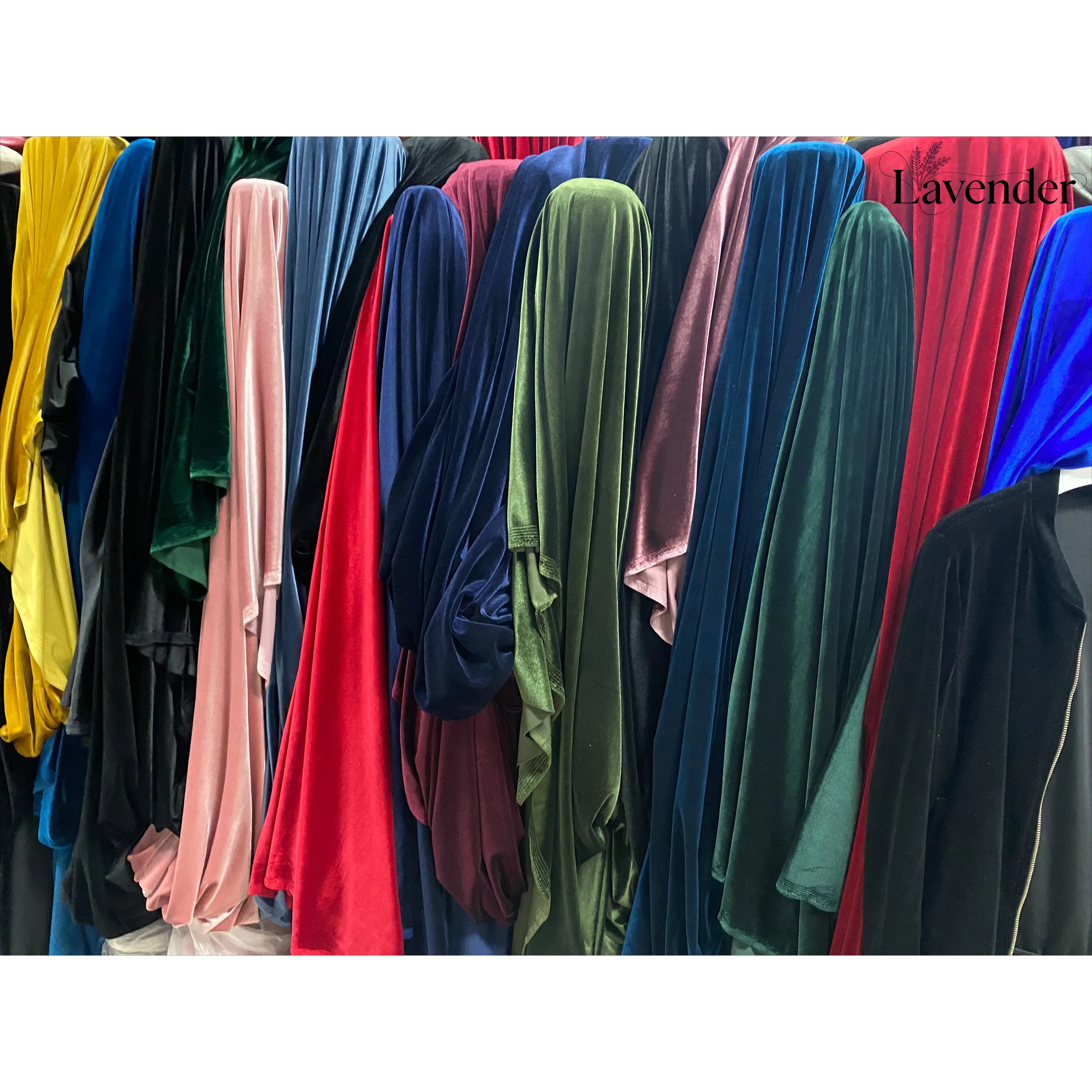High-Grade Solid Color Gold Velvet Fabric Thickened Stretch Knitted Velvet Dress Fabric Cheongsam Korean Style Clothffabric