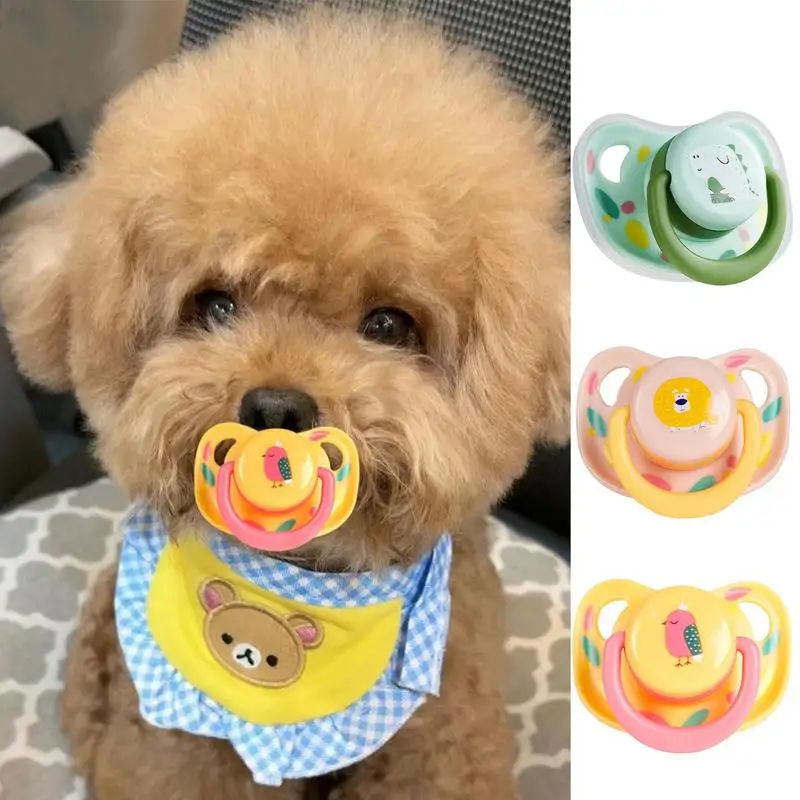 

1 Piece Pet PP Pacifier Puppy Toy Teeth Molar Decompressionn Pressure Dog Chew Toy Interactive Teeth Soother Pet Supplies