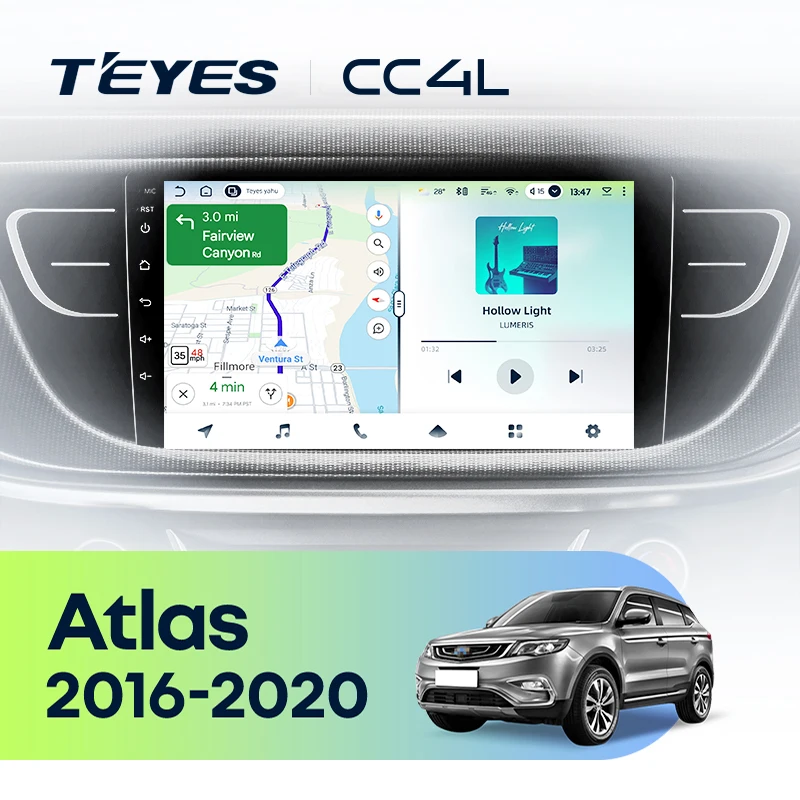 TEYES CC4L For Geely Emgrand X7 Sport Atlas NL-3 2016-2020 Auto 2DIN Autoradio Car play Radio Multimedia Stereo
