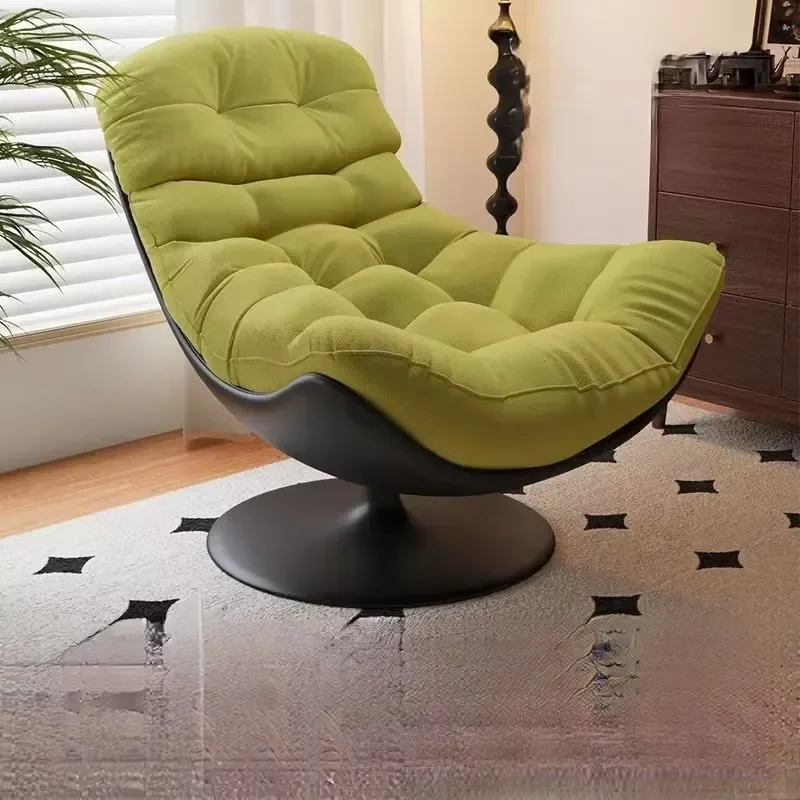 Rotatable and convertible Italian light luxury modular villa living room multi-functional modern single sofa chair