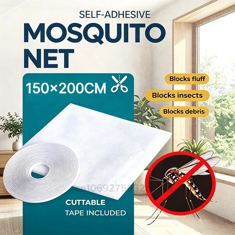 Portable DIY mosquito net fabric for window insect screen door Mosquito Net Transparent Anti Insect Screen Mesh Household Window