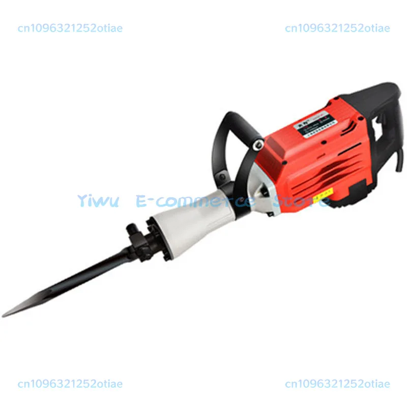 1600W Electric Demolition Hammer Heavy Duty Concrete Breaker 4000 R Chipping Jack Hammer Drills with Chisels Jackhammer BB