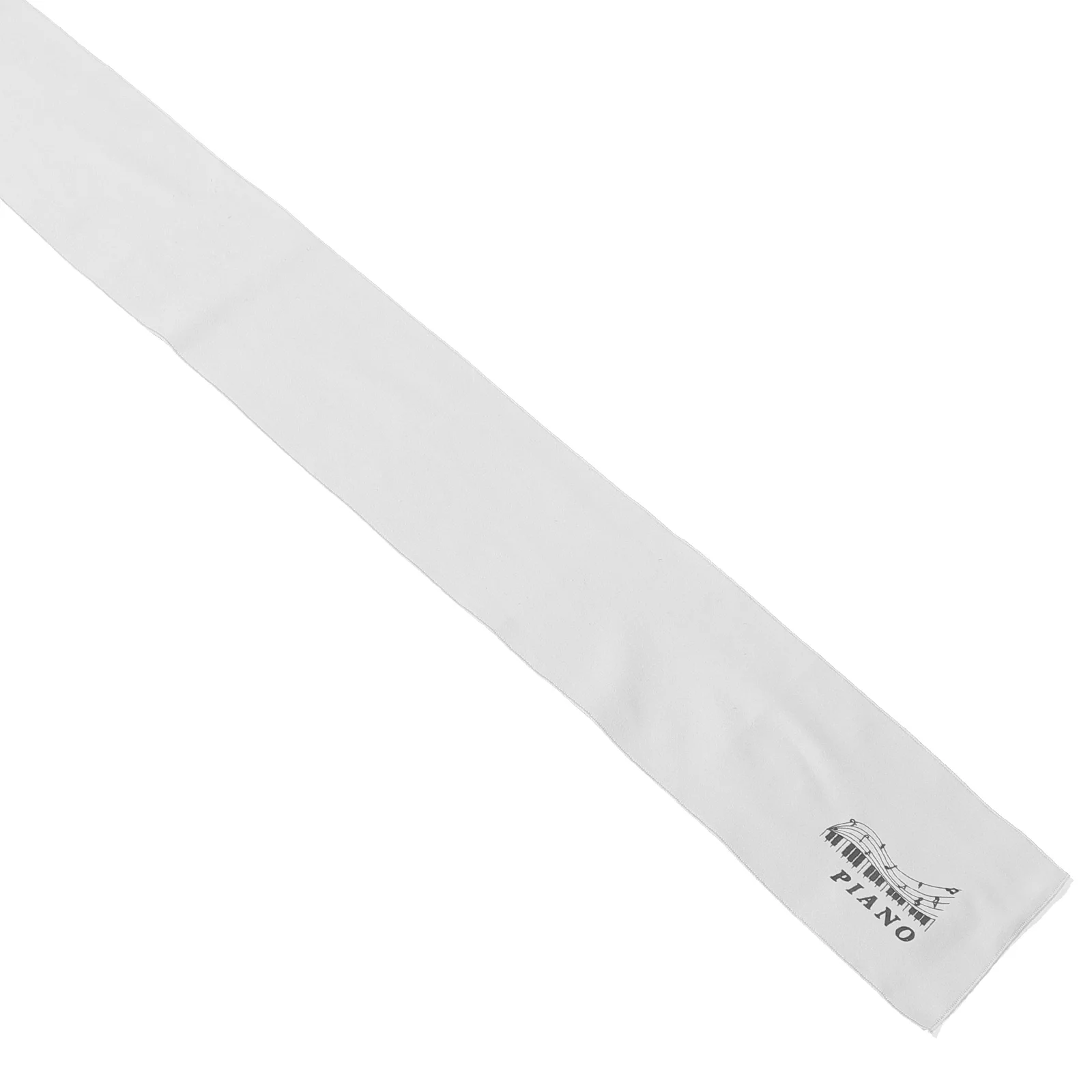 

Piano Keyboard Piano Keyboard Protector Cloth Cover 88 Keys Grey Lock Edge Single Layer Protects Dust Wear Keeps Clean