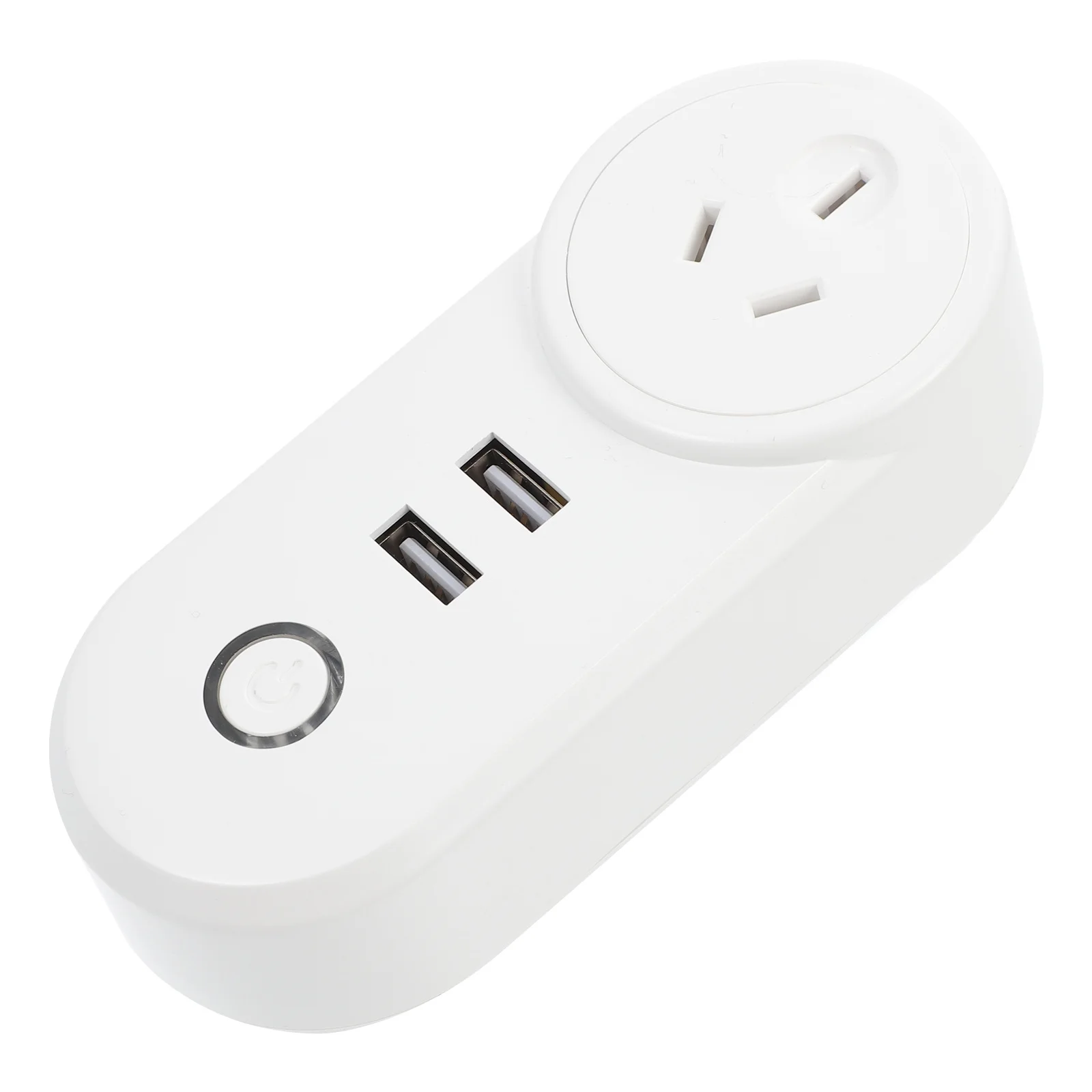 

1Pcs WiFi Mini Outlet with USB Ports 2 Built-in Chargers for Voice Control Compatible Scheduling
