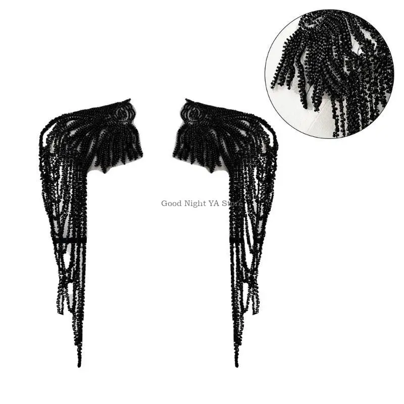 1 par lantejoulas lantejoulas uniformes eaulets Fantastume Epaulettes