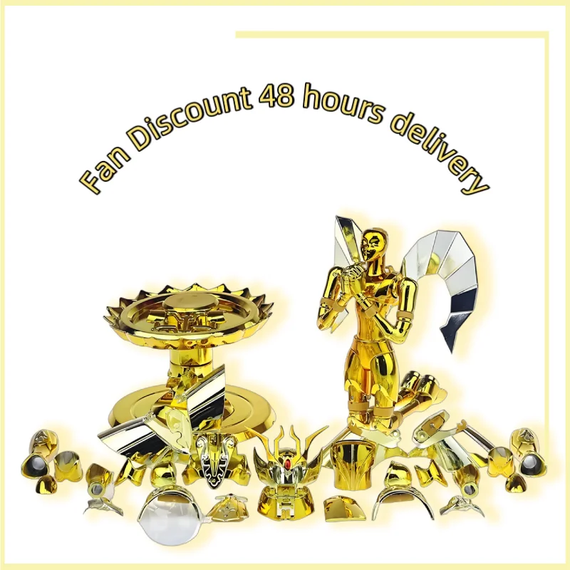 

【IN STOCK 】CS Model Saint Seiya Myth Cloth EX Virgo Shaka Totem/Object Gold Knights of the Zodiac Action Figure