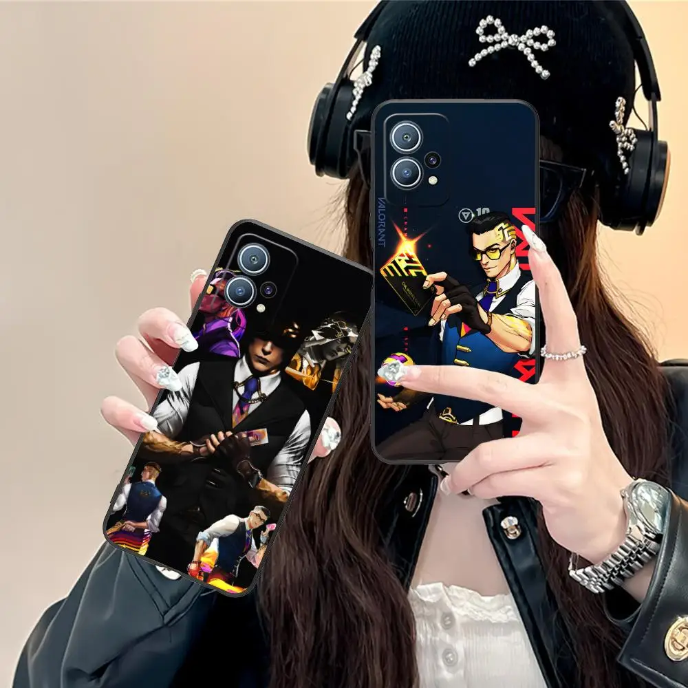 

Чехол для мобильного телефона Valorant Chamber для Huawei P60 P50 P40 P30 P20 P10 P9 P8 Pro Lite Plus с цветной печатью, защитные мобильные телефоны