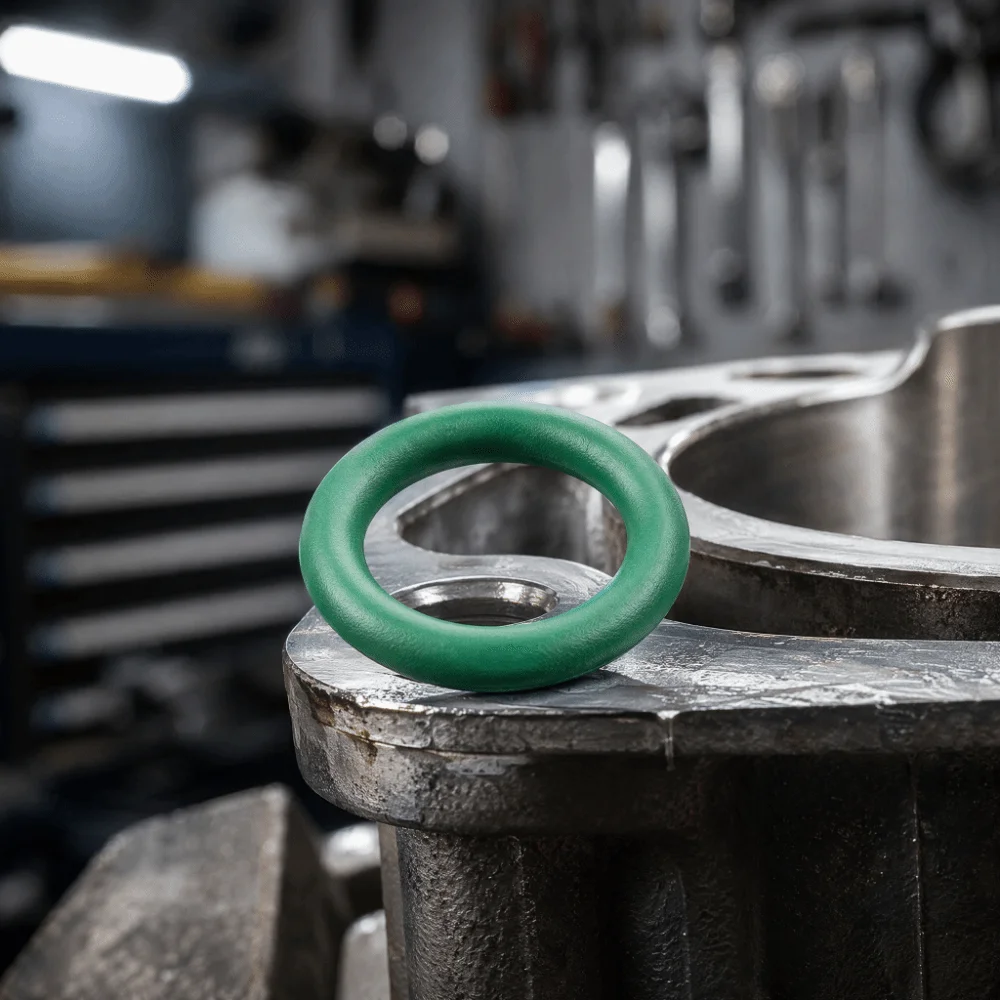 270pcs 18 Specifications Rubber O-Ring Seals Multi-Function Green Air Conditioning O-Ring Set Plastics Box O-Ring Assortment Kit