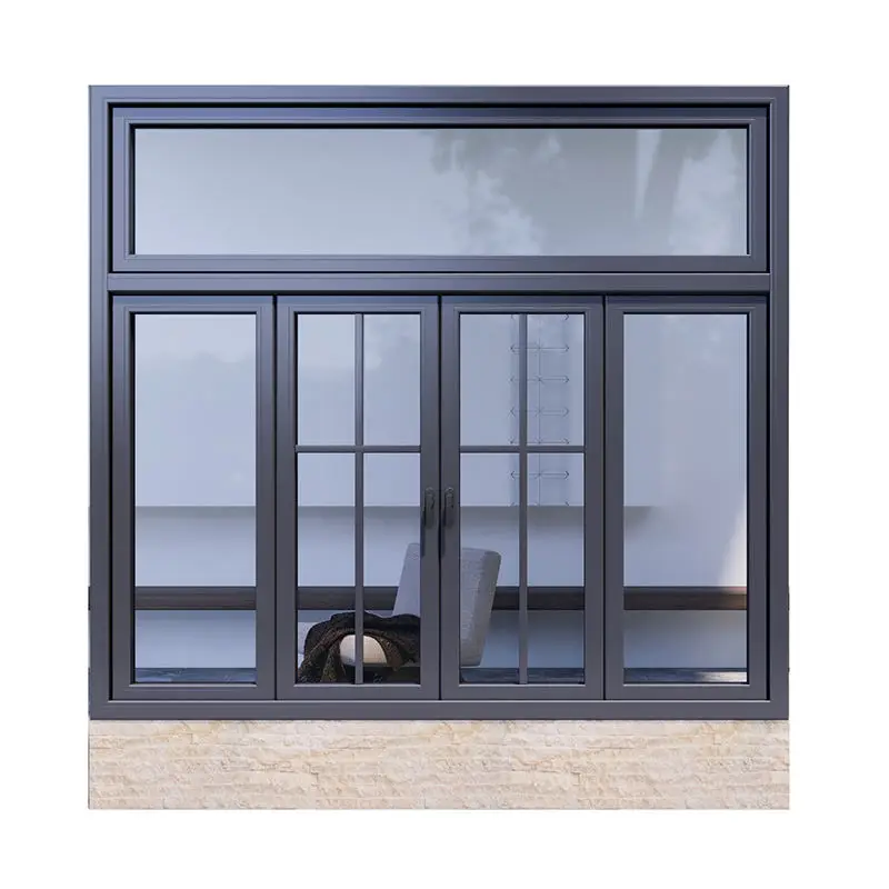 windows Aluminum Sliding Window Frames for Houses Finestra Skylight Double Glazed Triple with Shutters and Doors Kitchen